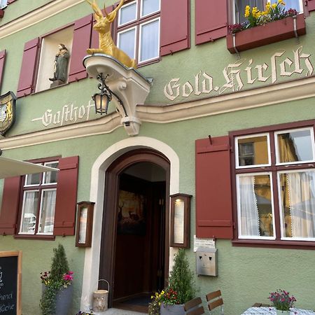 Goldner Hirsch Hotel Dinkelsbuehl Luaran gambar