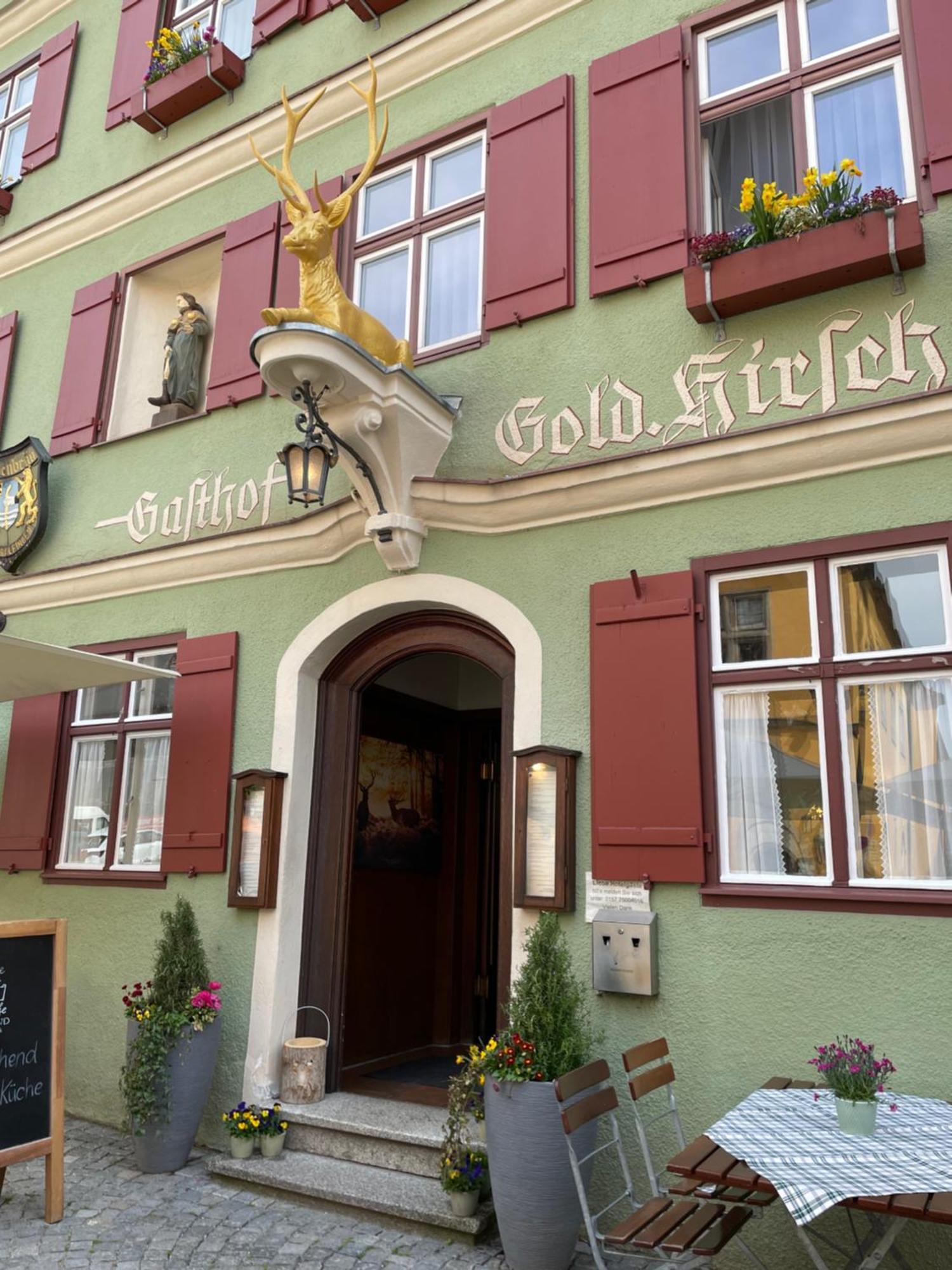 Goldner Hirsch Hotel Dinkelsbuehl Luaran gambar